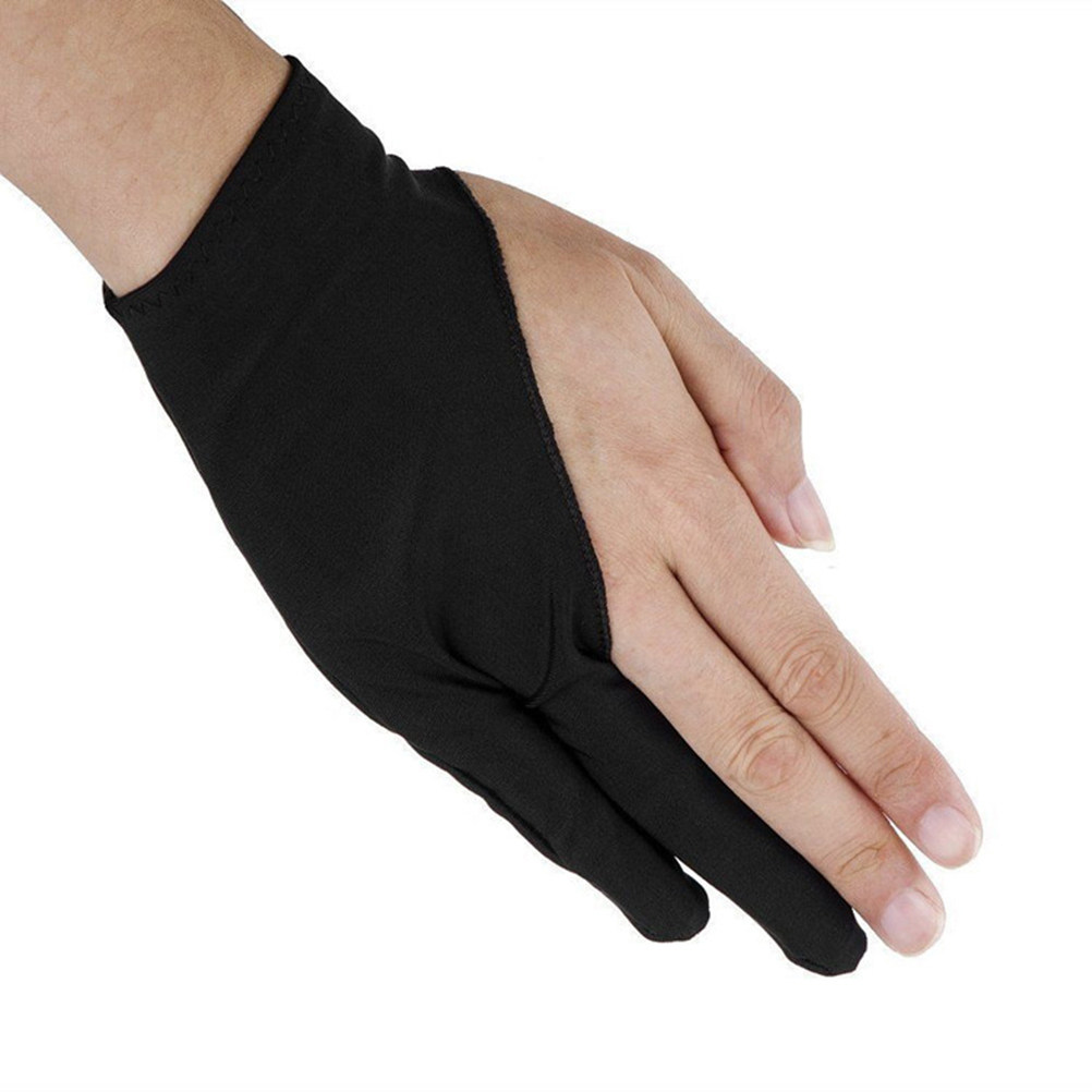 Drawing Glove Artist - 4Pcs Spandex Two Finger Drawing Gloves