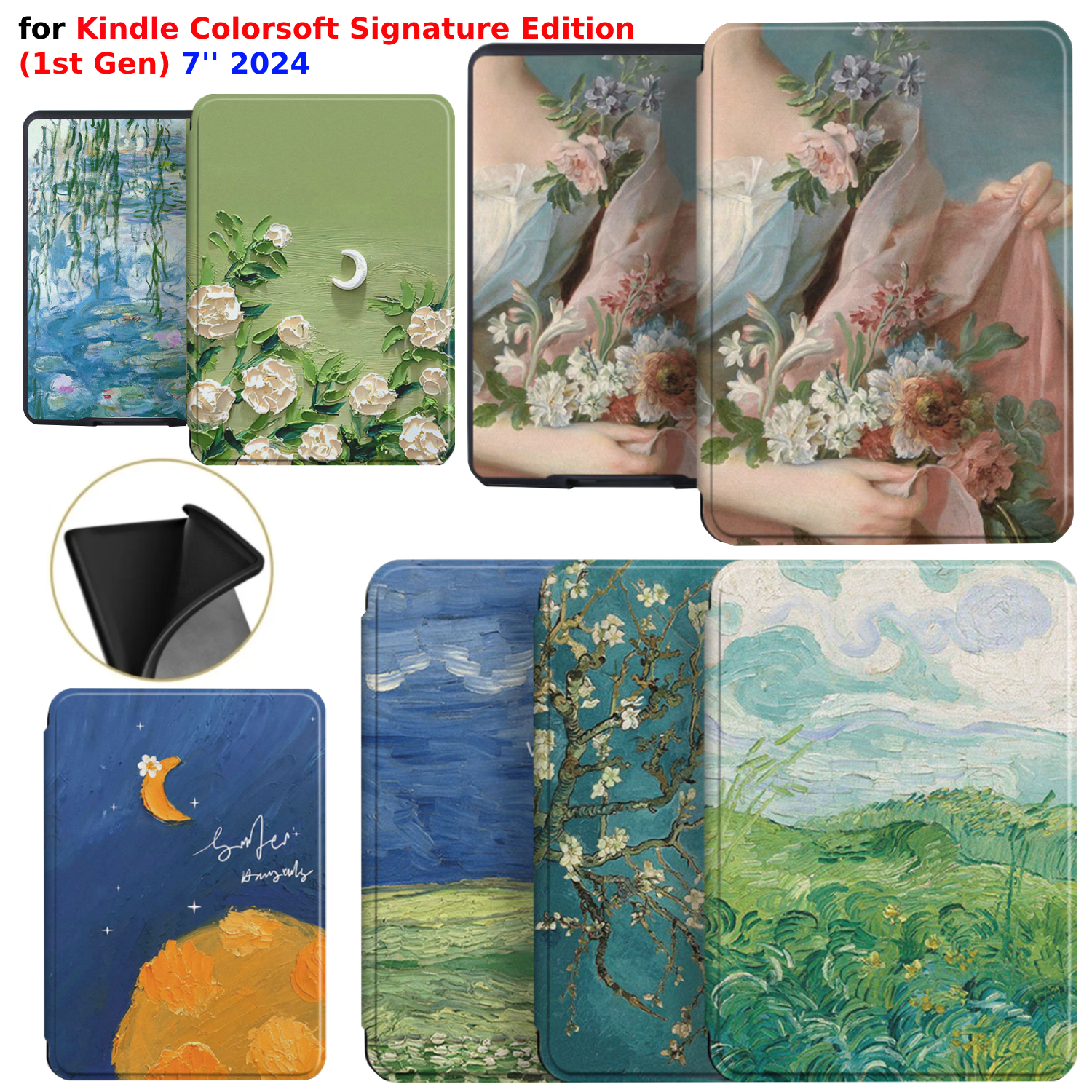 Kindle Tablet Accessories - For Kindle Colorsoft Signature 1st Generation