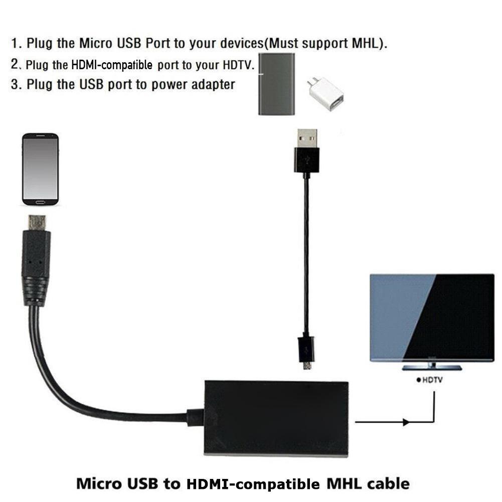 Micro USBTo HDMI Adapter Cable - Hdmi Adapter Tablet 评论和价格