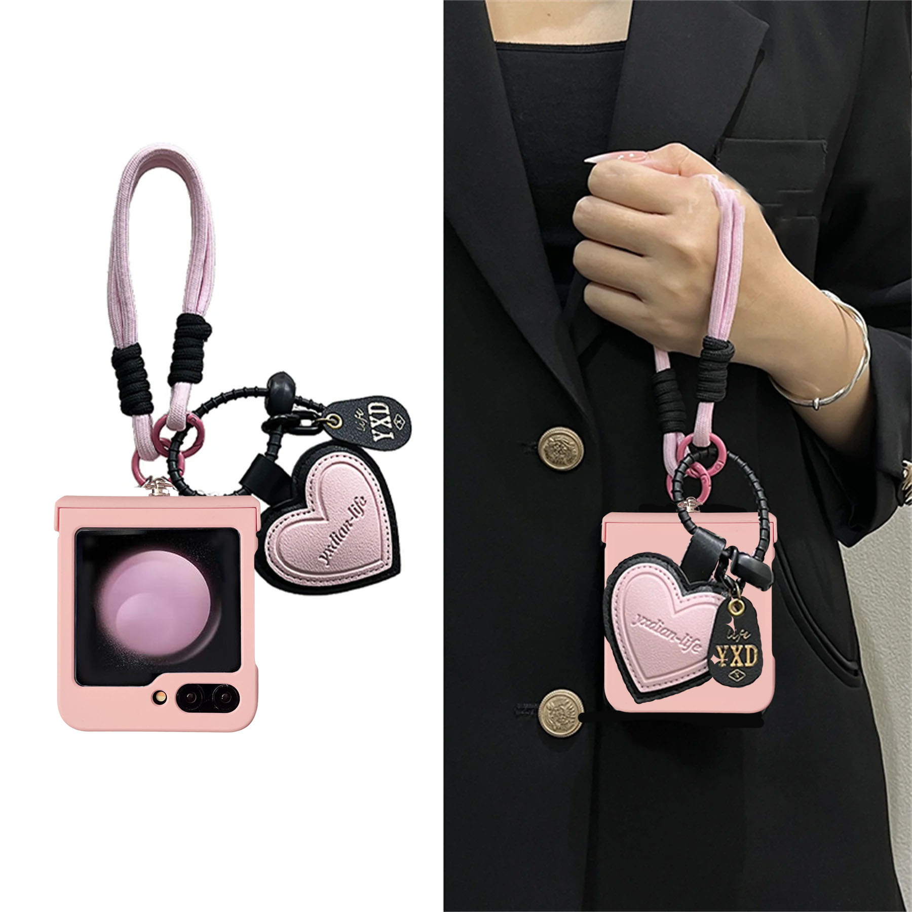 Love Pendant Phone Case For Sa - Motorola Tablet Accessories 评论和价格