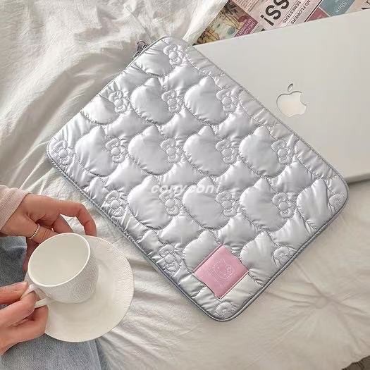 Anime Kawaii Hello Kitty Pink  - Tablet And Accessories Bag 评论和价格