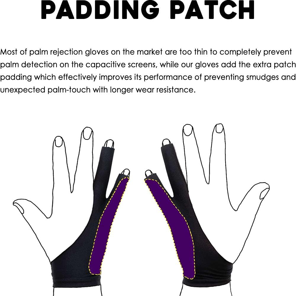 Artist Drawing Glove with Palm - Drawing Glove Artist 评论和价格