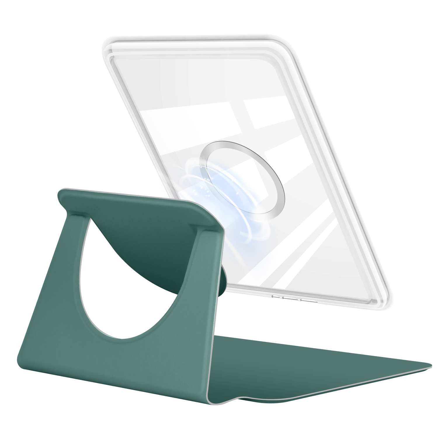 360 Rotating Stand Clear Case  - Kindle Tablet Accessories 评论和价格
