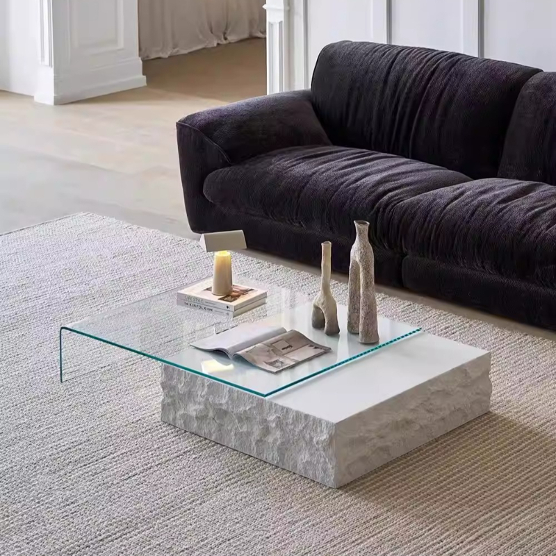 Designer Clear Coffee Table Bo - Unique Table Accessories 评论和价格