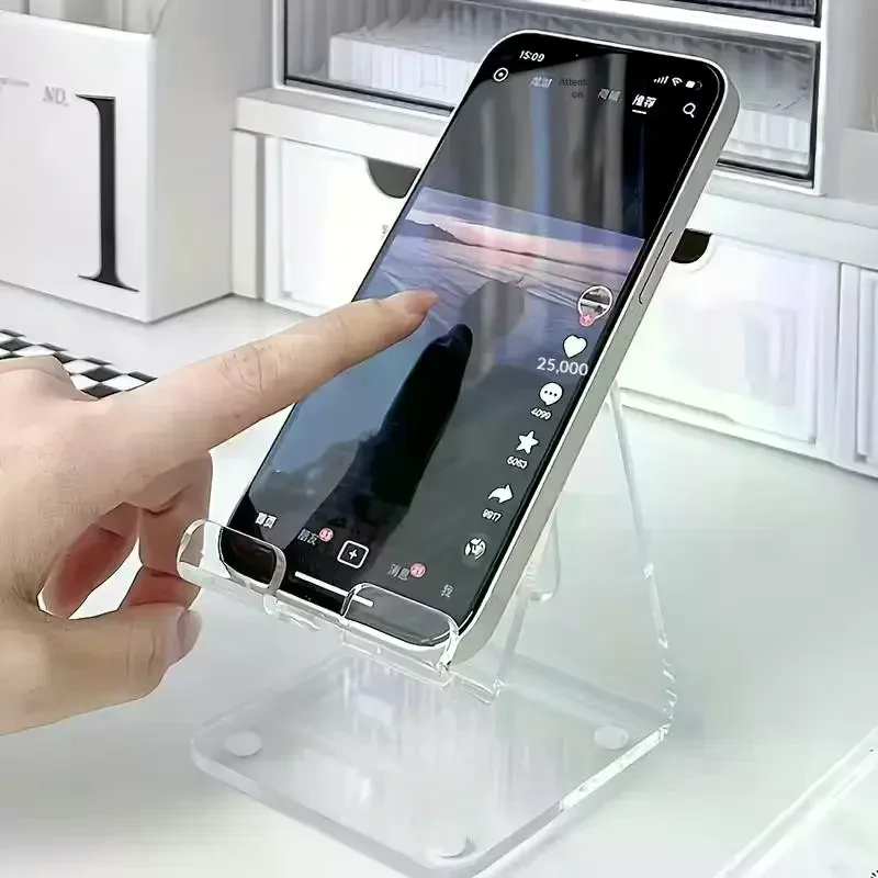 Transparent Acrylic Phone Stan - Tablet Holder Accessories 评论和价格