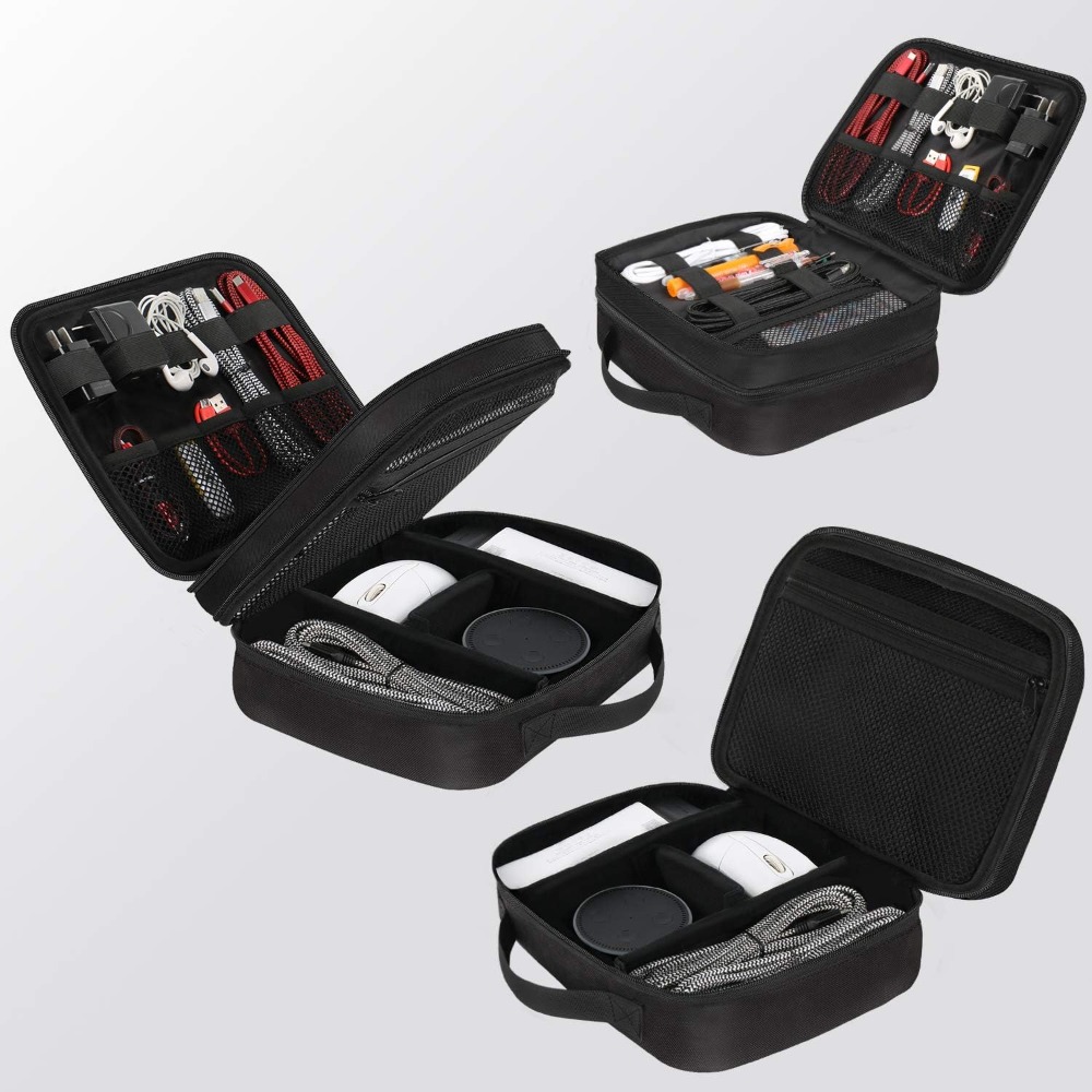 Electronics Organizer Travel C - Tablet And Accessories Bag 评论和价格