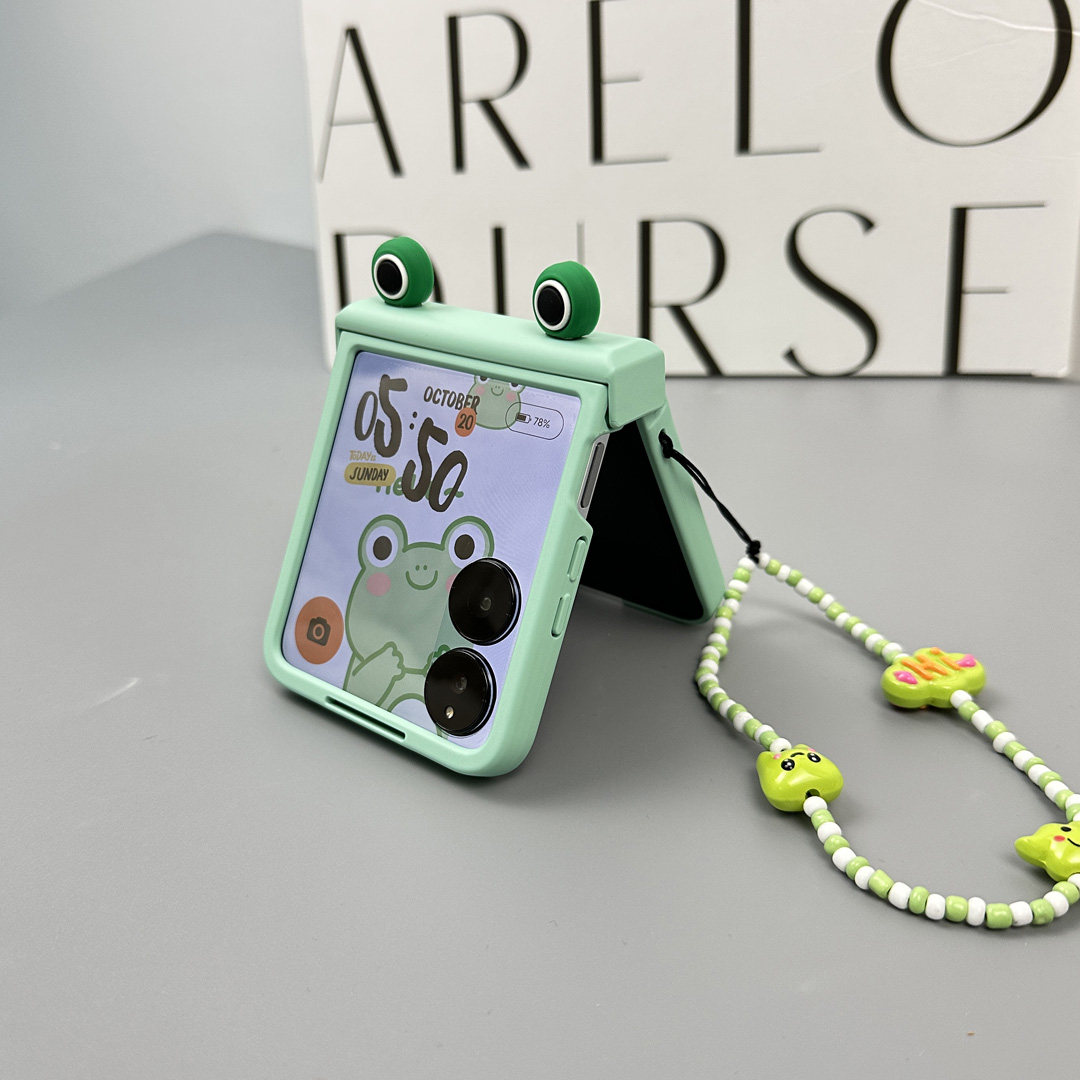 Cute Frog eyes Hinge Phone Cas - Motorola Tablet Accessories 评论和价格
