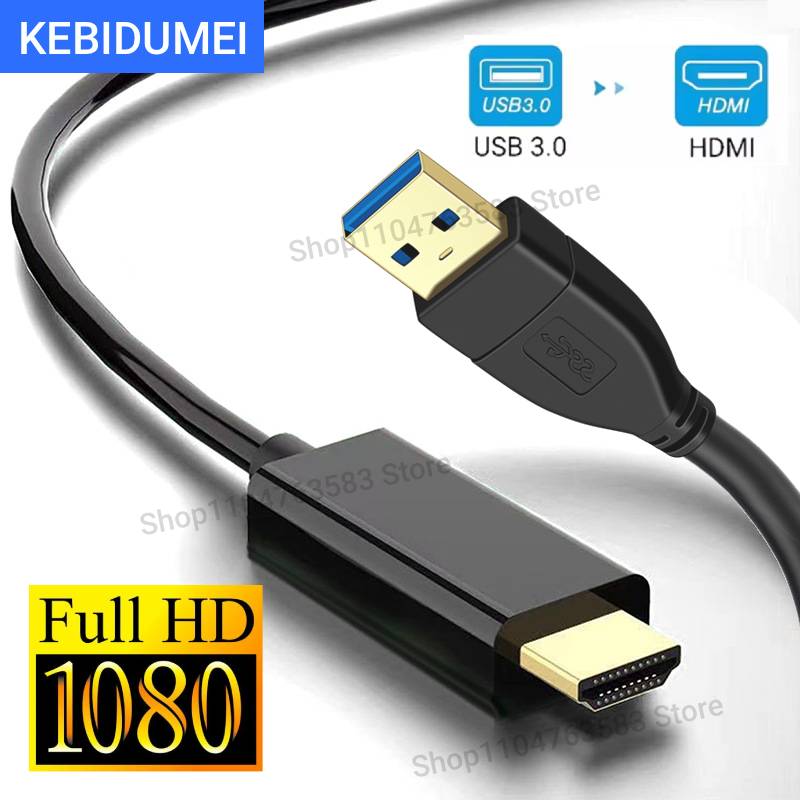 1.8M USB 3.0 To HDMI-compatibl - Hdmi Adapter Tablet 评论和价格