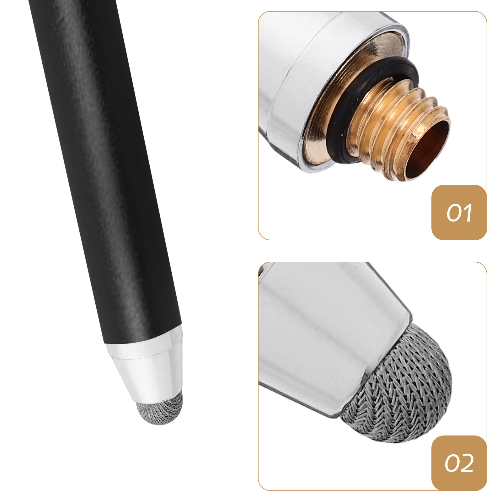5PCS Stylus Pen Tips Replaceme - Stylus Replacement Tip 评论和价格