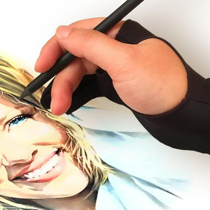 Anti Fouling Painting Glove Li - Drawing Glove Artist 评论和价格