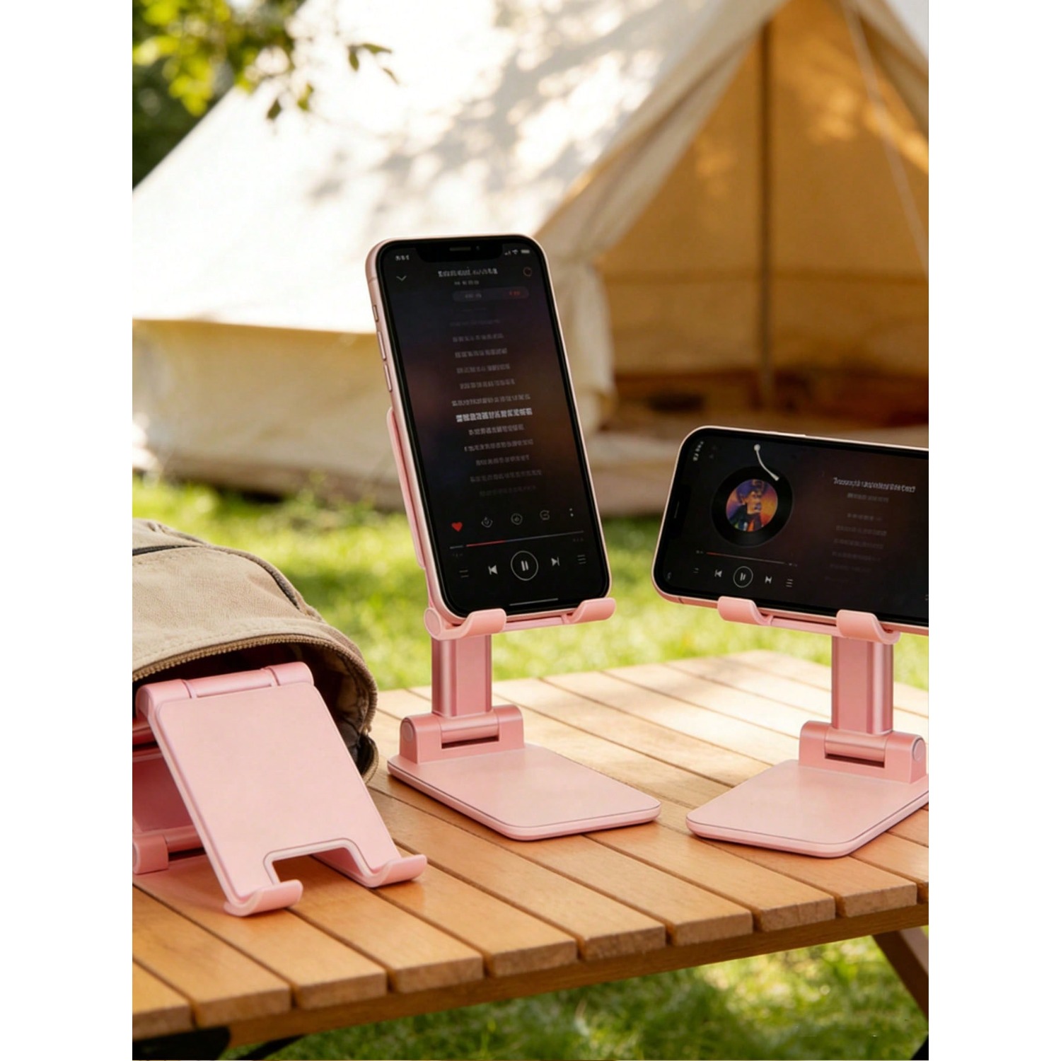 1pc Foldable Desktop Phone Hol - Tablet Holder Accessories 评论和价格