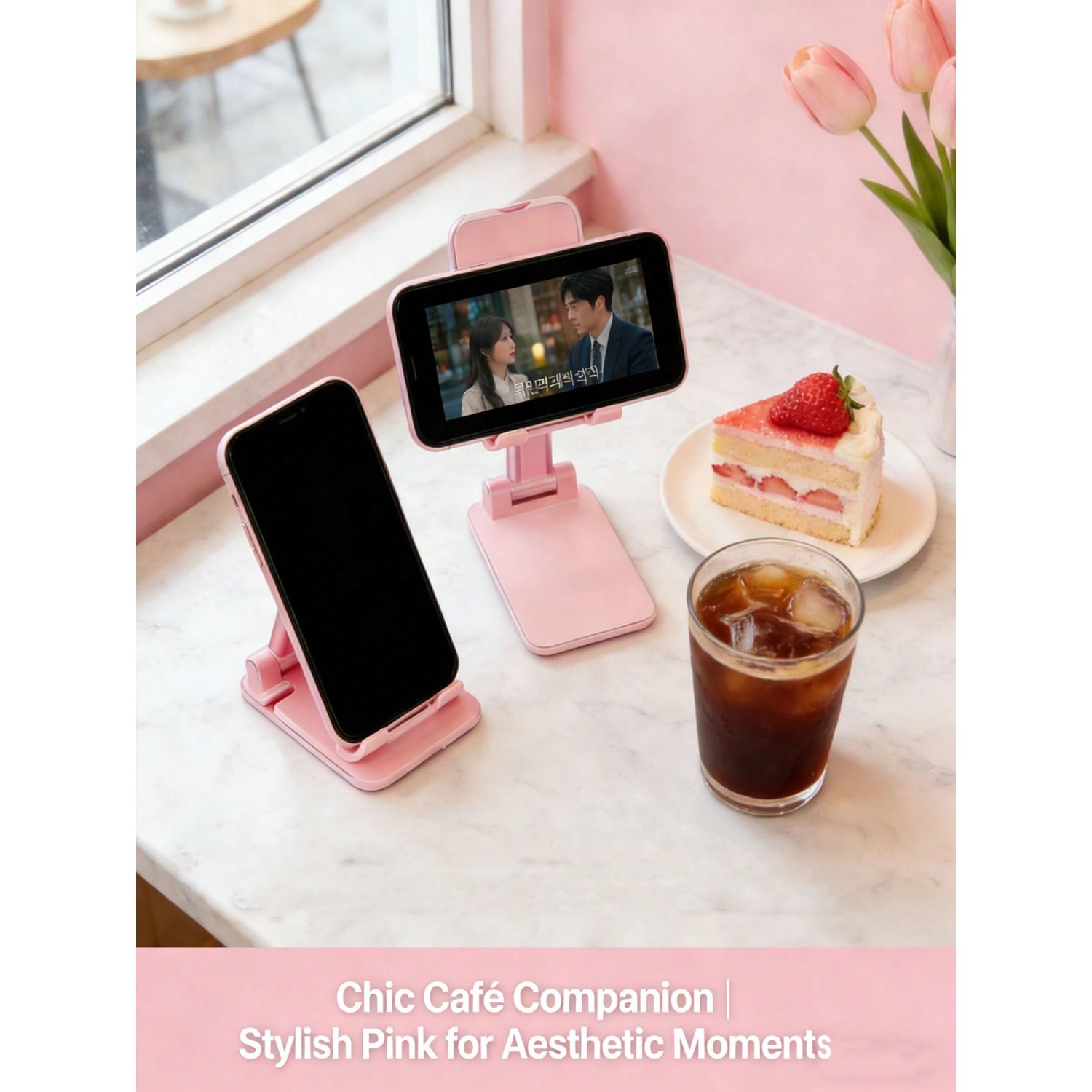 1pc Foldable Desktop Phone Hol - Tablet Holder Accessories 评论和价格