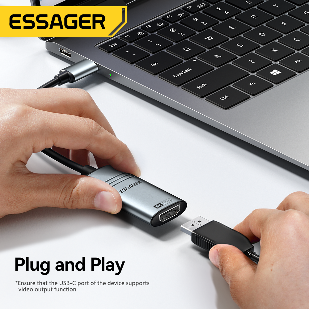 Essager HDMI To USB Type C Ada - Hdmi Adapter Tablet 评论和价格