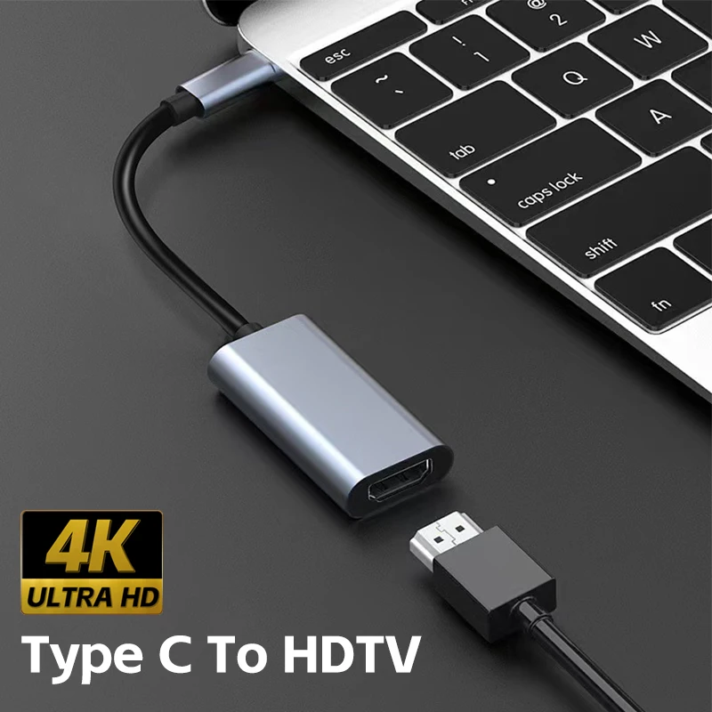 4K Resolution USB-C to HDTV Ad - Hdmi Adapter Tablet 评论和价格
