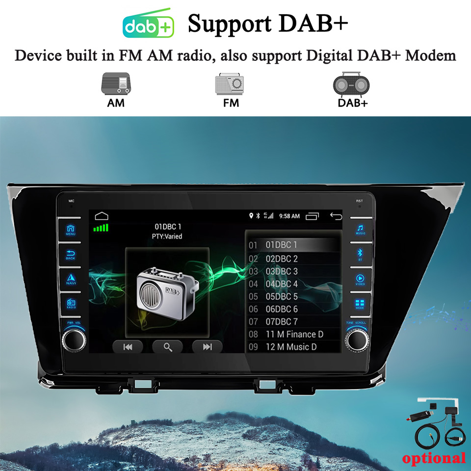 8G+128G Android14 Carplay Auto - Tablet Danish Mobile & Accessories Faisalabad 评论和价格