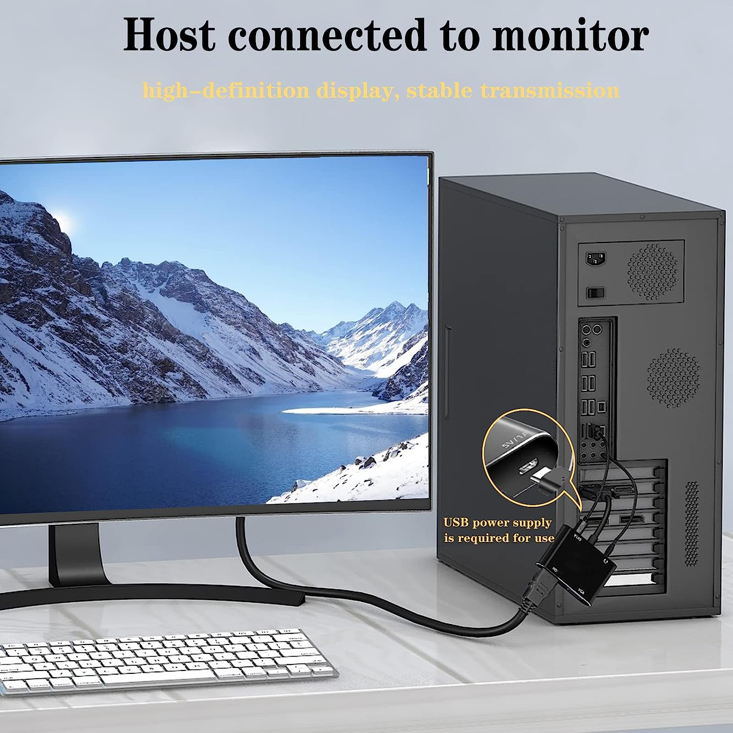 VGA(Host) to VGA/HDMI-compatib - Hdmi Adapter Tablet 评论和价格